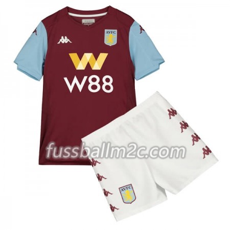 Fußballtrikots Aston Villa Kinder Heim Trikotsatz 2019-2020